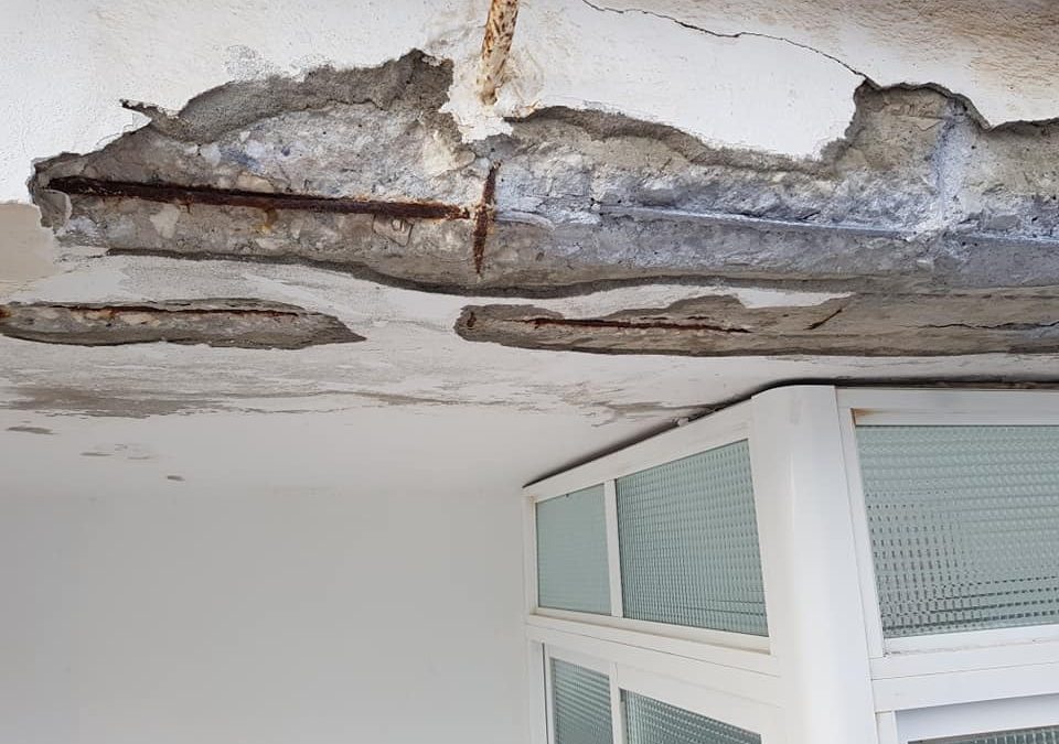 Reparación de vuelos de edificios