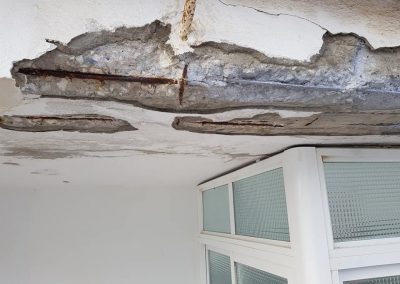 Reparación de vuelos de edificios